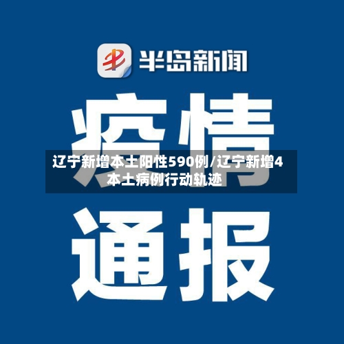 辽宁新增本土阳性590例/辽宁新增4本土病例行动轨迹
