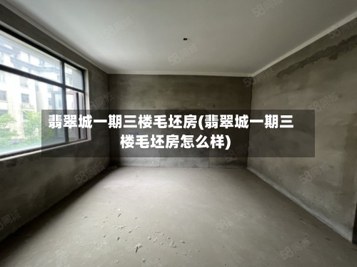 翡翠城一期三楼毛坯房(翡翠城一期三楼毛坯房怎么样)