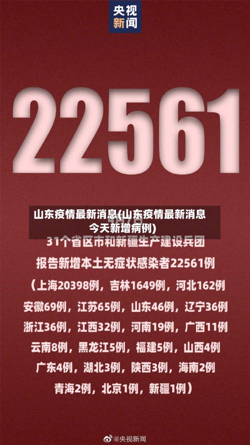 山东疫情最新消息(山东疫情最新消息今天新增病例)