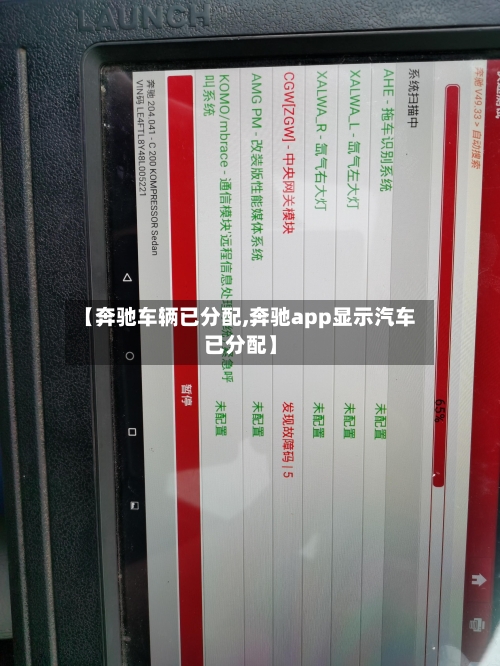 【奔驰车辆已分配,奔驰app显示汽车已分配】-第1张图片